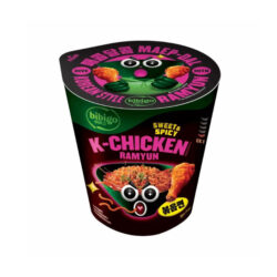 Bibigo K-Chicken Flavoured Ramyun Cupsweet & Spicy 98g